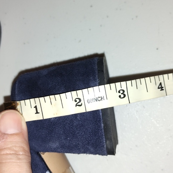 J.Crew Penny Multicolor Strappy Suede Slide Sandals, size 7 - Picture 8 of 12